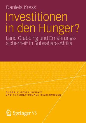 Investitionen in den Hunger? von Kress,  Daniela