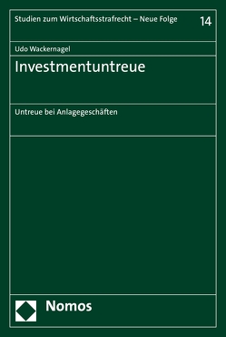 Investmentuntreue von Wackernagel,  Udo