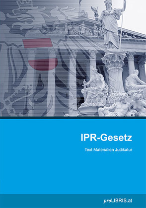 IPR-Gesetz von proLIBRIS VerlagsgesmbH