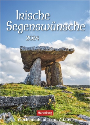 Irische Segenswünsche Wochenkalender 2024