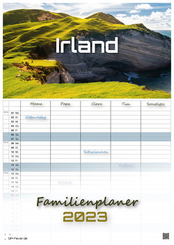 Irland – Die grüne Insel – 2023 – Kalender DIN A3 – (Familienplaner) von GP-Fever.de