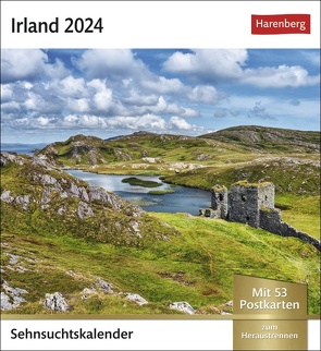 Irland Sehnsuchtskalender 2024 von Stefan Schnebelt
