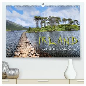 Irland – spektakuläre Landschaften (hochwertiger Premium Wandkalender 2024 DIN A2 quer), Kunstdruck in Hochglanz von Stamm,  Dirk