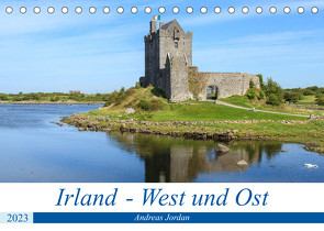 Irland – West und Ost (Tischkalender 2023 DIN A5 quer) von Jordan,  Andreas