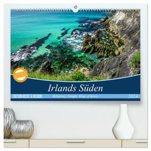 Irlands fanzinierender Süden (hochwertiger Premium Wandkalender 2024 DIN A2 quer), Kunstdruck in Hochglanz von Klenke,  Matthias