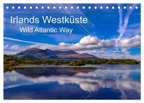 Irlands Westküste – Wild Atlantik Way (Tischkalender 2024 DIN A5 quer), CALVENDO Monatskalender von Klust,  Juergen