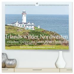 Irlands wilder Nordwesten, zwischen Galway und Fanad Head Lighthouse (hochwertiger Premium Wandkalender 2024 DIN A2 quer), Kunstdruck in Hochglanz von Käufer,  Stephan