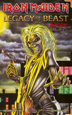 IRON MAIDEN – Night City (offizelles Comic, lim. Edition, auf Deutsch, Cover 1, identischer Inhalt wie Cover 2) von Edginton,  Ian, Kaschte,  Alexander, Leon,  Llexi, West,  Kevin