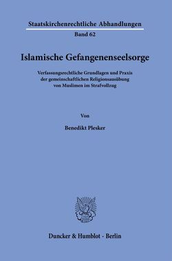 Islamische Gefangenenseelsorge. von Plesker,  Benedikt