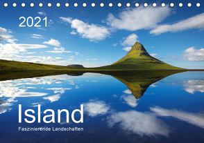 ISLAND 2021 – Faszinierende Landschaften (Tischkalender 2021 DIN A5 quer) von Koch,  Lucyna