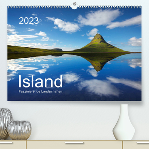 ISLAND 2023 – Faszinierende Landschaften (Premium, hochwertiger DIN A2 Wandkalender 2023, Kunstdruck in Hochglanz) von Koch,  Lucyna