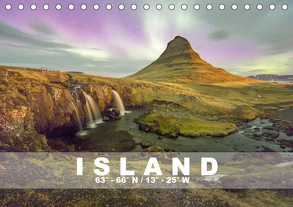 ISLAND 63° – 66° N / 13° – 25° W (Tischkalender 2020 DIN A5 quer) von Preißler,  Norman