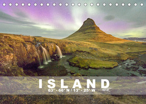 ISLAND 63° – 66° N / 13° – 25° W (Tischkalender 2022 DIN A5 quer) von Preißler,  Norman