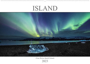 Island -Eine Reise durch Island- (Wandkalender 2023 DIN A2 quer) von Spellerberg,  Peter