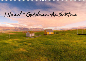 Island – Goldene Ansichten (Wandkalender 2022 DIN A2 quer) von Chrispami