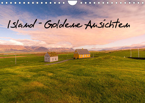 Island – Goldene Ansichten (Wandkalender 2022 DIN A4 quer) von Chrispami