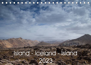 Island – Iceland – Ísland (Tischkalender 2023 DIN A5 quer) von Hiob,  Astrid