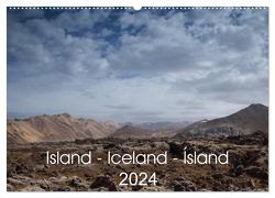 Island – Iceland – Ísland (Wandkalender 2024 DIN A2 quer), CALVENDO Monatskalender von Hiob,  Astrid
