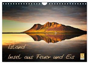 Island – Insel aus Feuer und Eis (Wandkalender 2024 DIN A4 quer), CALVENDO Monatskalender von Meyerdierks,  Carsten