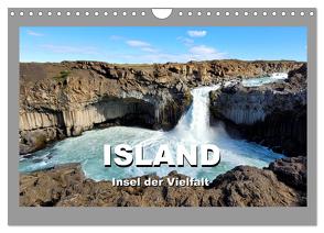 Island Insel der Vielfalt (Wandkalender 2024 DIN A4 quer), CALVENDO Monatskalender von Ulrich,  Brigitte