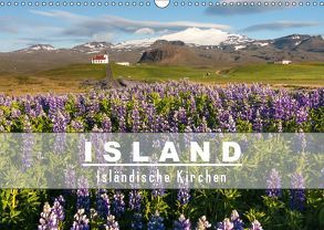 Island: Isländische Kirchen (Wandkalender 2019 DIN A3 quer) von Preißler,  Norman