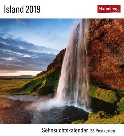 Island – Kalender 2019 von Harenberg, Krüger,  Olaf