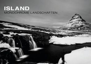 Island – Monochrome Landschaften (Posterbuch DIN A2 quer) von Paul Kaiser,  Frank