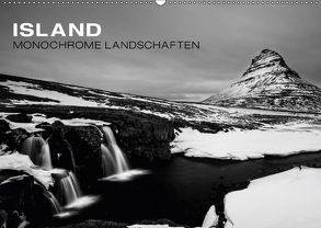 Island – Monochrome Landschaften (Wandkalender 2018 DIN A2 quer) von Paul Kaiser,  Frank