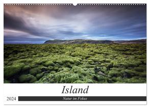 Island – Natur im Fokus (Wandkalender 2024 DIN A2 quer), CALVENDO Monatskalender von Weck,  Dieter