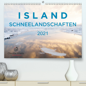 ISLAND – Schneelandschaften (Premium, hochwertiger DIN A2 Wandkalender 2021, Kunstdruck in Hochglanz) von Wiens,  Claudia