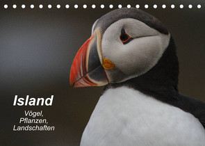 Island: Vögel, Pflanzen, Landschaften (Tischkalender 2022 DIN A5 quer) von Uppena,  Leon