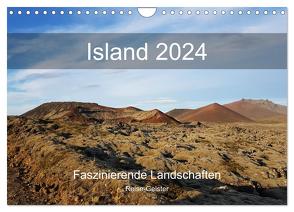 Island Wandkalender 2024 – Faszinierende Landschaftsfotografien (Wandkalender 2024 DIN A4 quer), CALVENDO Monatskalender von Reise-Geister,  Reise-Geister