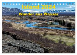 Island – Wunder aus Wasser (Tischkalender 2024 DIN A5 quer), CALVENDO Monatskalender von Dumont,  Andreas