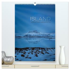 Island – Wundervolle Landschaften (hochwertiger Premium Wandkalender 2024 DIN A2 hoch), Kunstdruck in Hochglanz von Paul Kaiser,  Frank