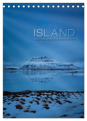 Island – Wundervolle Landschaften (Tischkalender 2024 DIN A5 hoch), CALVENDO Monatskalender von Paul Kaiser,  Frank