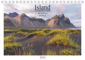 Island: zwischen Wasserfällen und Vulkanen 2019 (Tischkalender 2019 DIN A5 quer) von Heber,  Michael