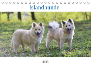 Islandhunde (Tischkalender 2023 DIN A5 quer) von Neusinger-Wenst,  Tonja