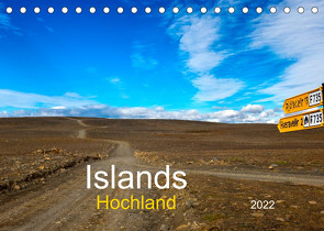 Islands Hochland (Tischkalender 2022 DIN A5 quer) von Pompsch,  Heinz