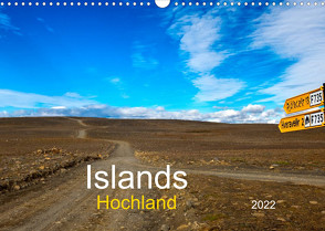 Islands Hochland (Wandkalender 2022 DIN A3 quer) von Pompsch,  Heinz