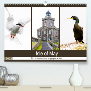 Isle of May – Ein schottisches Vogelparadies (Premium, hochwertiger DIN A2 Wandkalender 2022, Kunstdruck in Hochglanz) von Webeler,  Janita