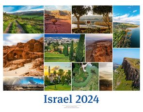 Israelkalender 2024 White Version