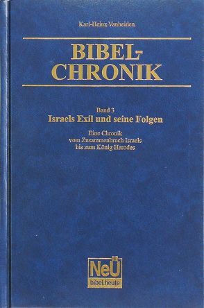 Israels Exil und seine Folgen von Vanheiden,  Karl-Heinz