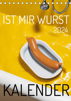 Ist mir Wurst Kalender (Tischkalender 2024 DIN A5 hoch) von .,  Mettfluencer