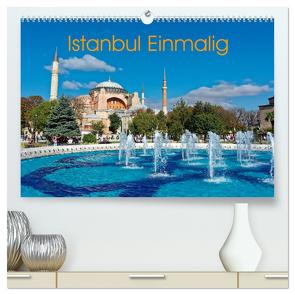 Istanbul Einmalig (hochwertiger Premium Wandkalender 2024 DIN A2 quer), Kunstdruck in Hochglanz von Enders,  Borg