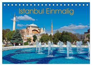 Istanbul Einmalig (Tischkalender 2024 DIN A5 quer), CALVENDO Monatskalender von Enders,  Borg