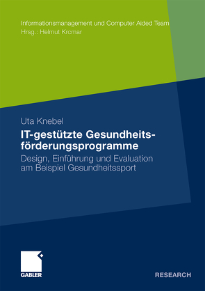 IT-gestützte Gesundheitsförderungsprogramme von Knebel,  Uta