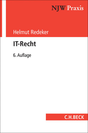 IT-Recht von Redeker,  Helmut