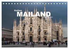 Italien – Mailand (Tischkalender 2024 DIN A5 quer), CALVENDO Monatskalender von Schickert,  Peter