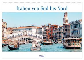Italien von Süd bis Nord (Wandkalender 2024 DIN A2 quer), CALVENDO Monatskalender von ellenlichtenheldt,  ellenlichtenheldt