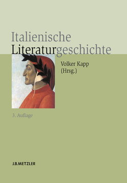 Italienische Literaturgeschichte von Kapp,  Volker